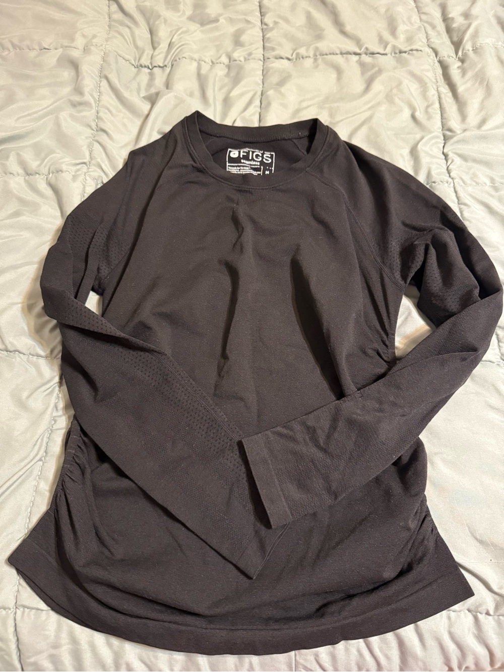 Figs maternity long sleeve underscrub